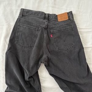 Levi’s Faded Black Dad Jeans